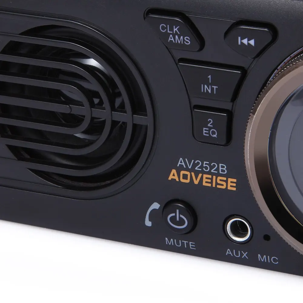 AOVEISE 4 3 дюймов автомобиля MP3 плеер Bluetooth Электроника 12 В аудио в тире стерео FM радио