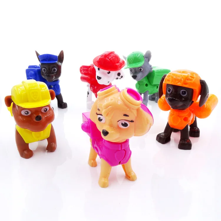 6 шт. щенок декоративные игрушки куклы Patrulla Canina аниме Классические Фигурки