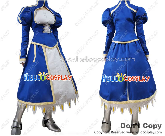 Платье для косплея Fate Zero Saber H008|saber cosplay|cosplay costumecosplay dress |