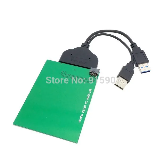 

Жесткий диск CYSM Chenyang с USB 3,0 на SATA 22pin 2,5 дюйма для WD5000MPCK SFF-8784 SATA Express SSD адаптер