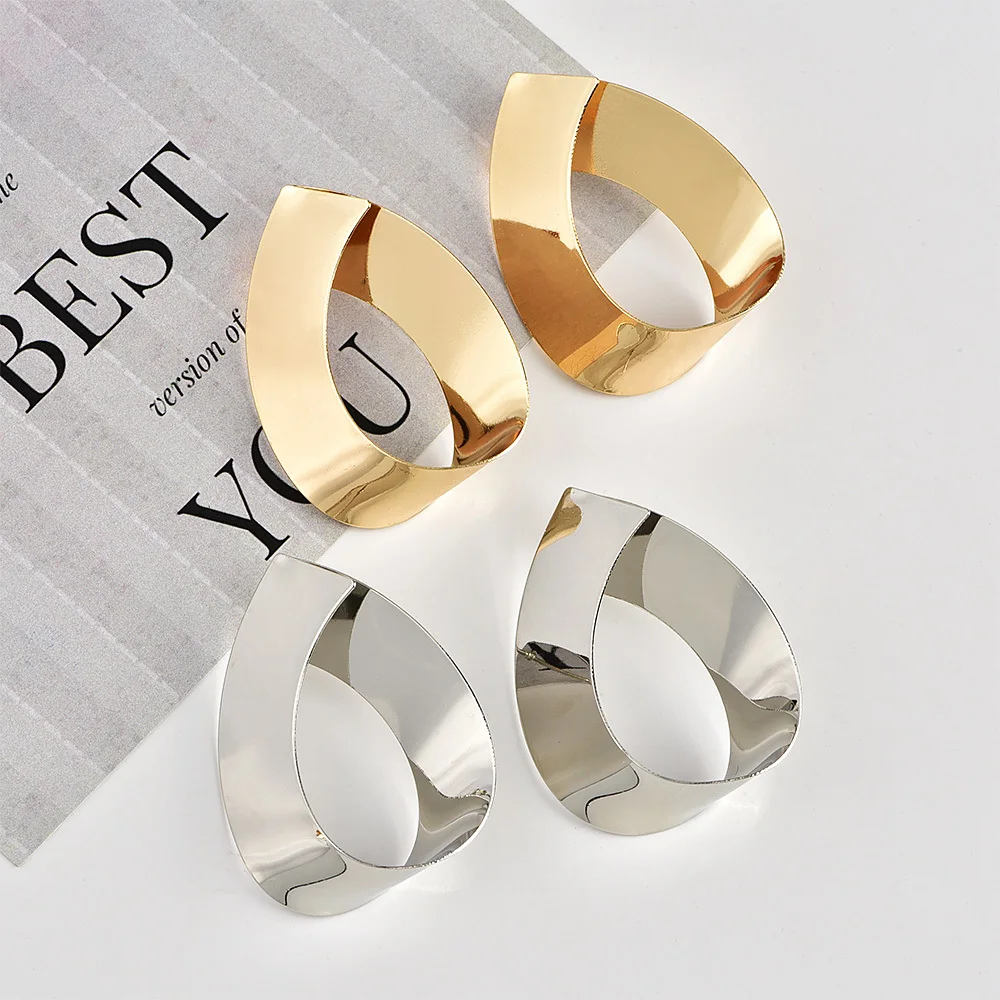 Hot New fashion jewelry Unique Geometric water shape drop earrings For Wedding Oorbellen pendientes orecchini | Украшения и