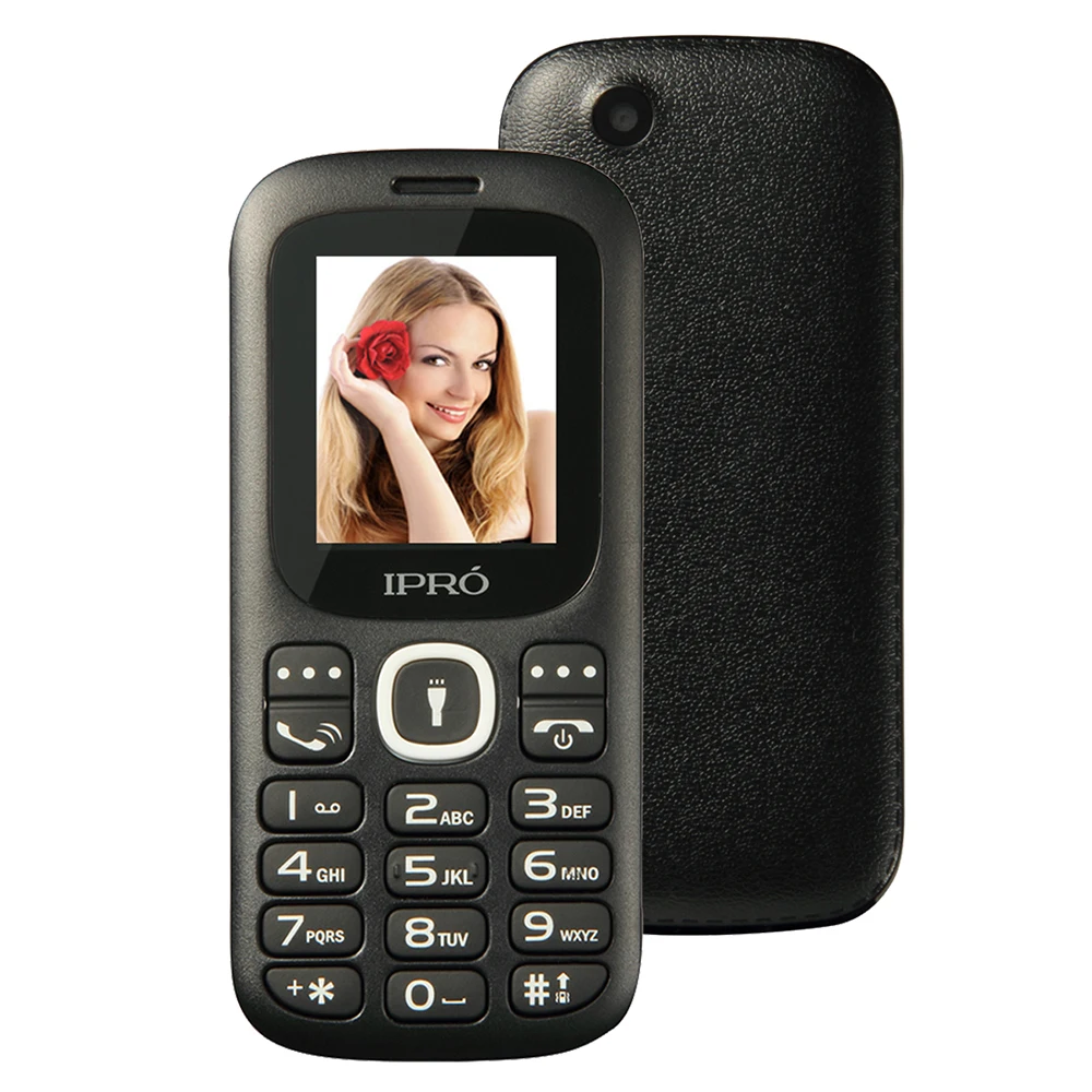 Оригинальный ipro i3185 Dual SIM Разблокирована Мобильные телефоны gsm sc6531da 1.77 дюймов