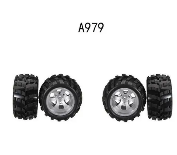 A979 A979-B tire Обновление Металл передний дифференциал или шестерни для Wltoys A949 A959 A969 A979 A959-B A969-B A979-B RC автомобиль запасные части A949-23 A959-B-27 - Цвет: A979 A979-B tire