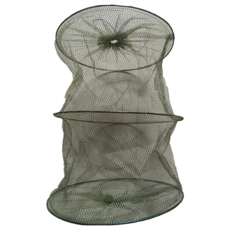 D30cm * L50cm 2 секции сеть креветок рыболовная простая Китай pesca potes herramientas creel fish cage