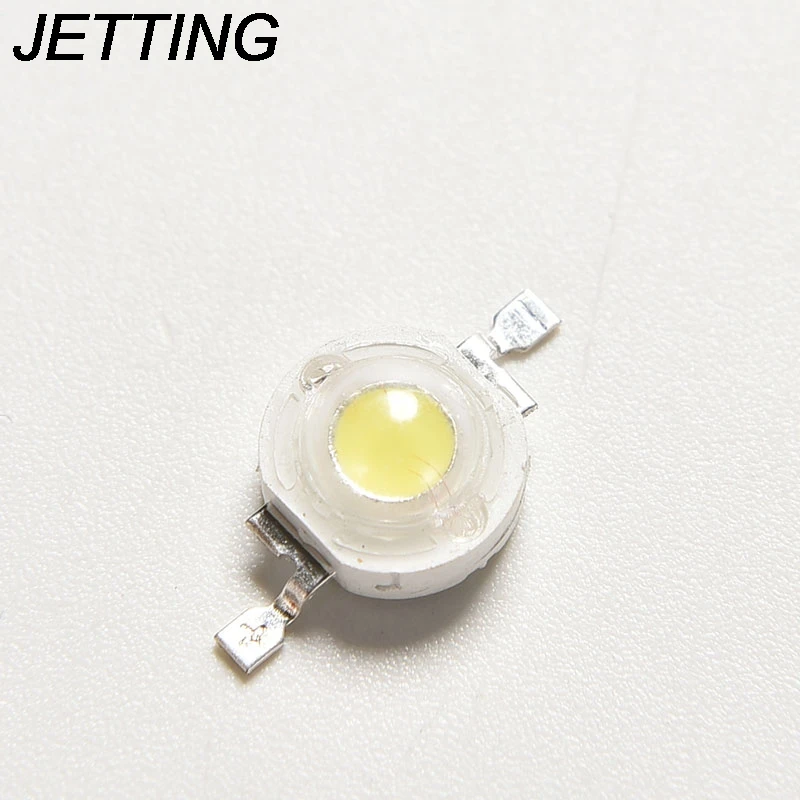 JETTING 10 шт./лот Высокая мощность 1 Вт светодиодные чипы лампы диодные теплый белый
