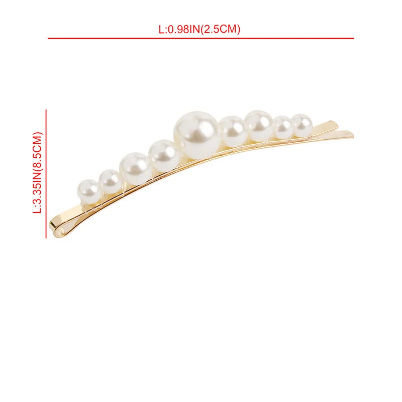 2019 корейские жемчужные Заколки имитирования винтажные длинные заколки для волос