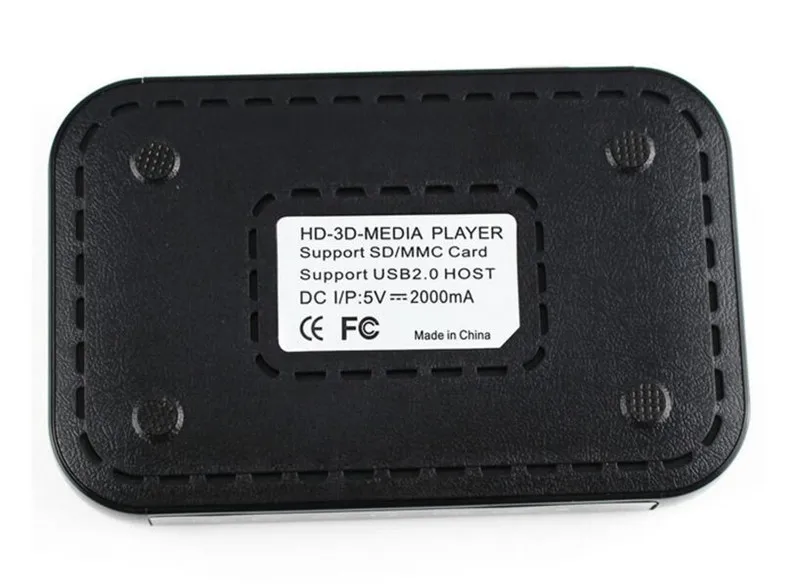 Мини Full HD 1080P USB внешний HDD плеер с SD MMC U диск Поддержка MKV AVI HDMI медиа видео плеер ИК пульт дистанционного управления Blu-Ray плеер