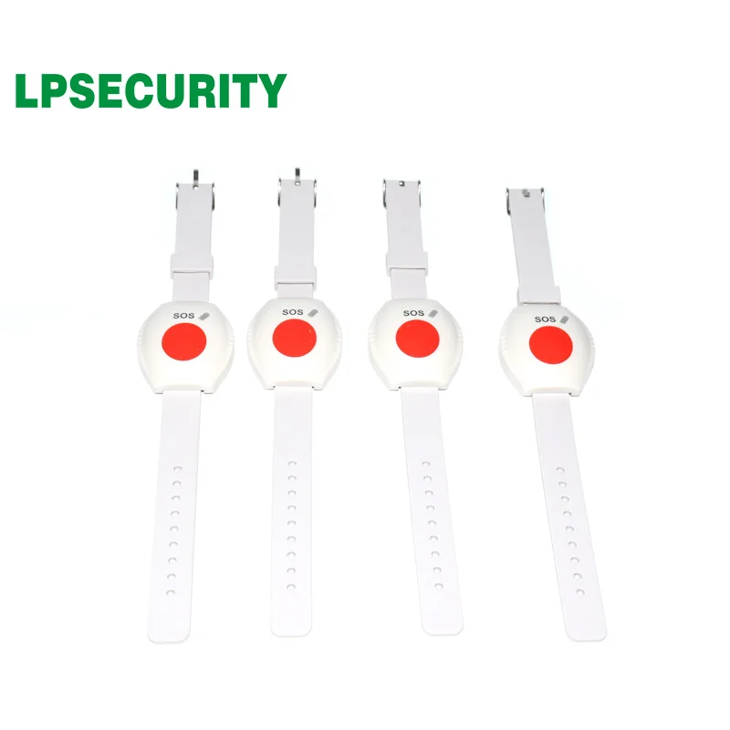 LPSECURITY GSM Senior Telecare, Беспроводная GSM SMS домашняя система охранной сигнализации с ЖК-дисплеем SOS Вызов для ухода за пожилыми людьми