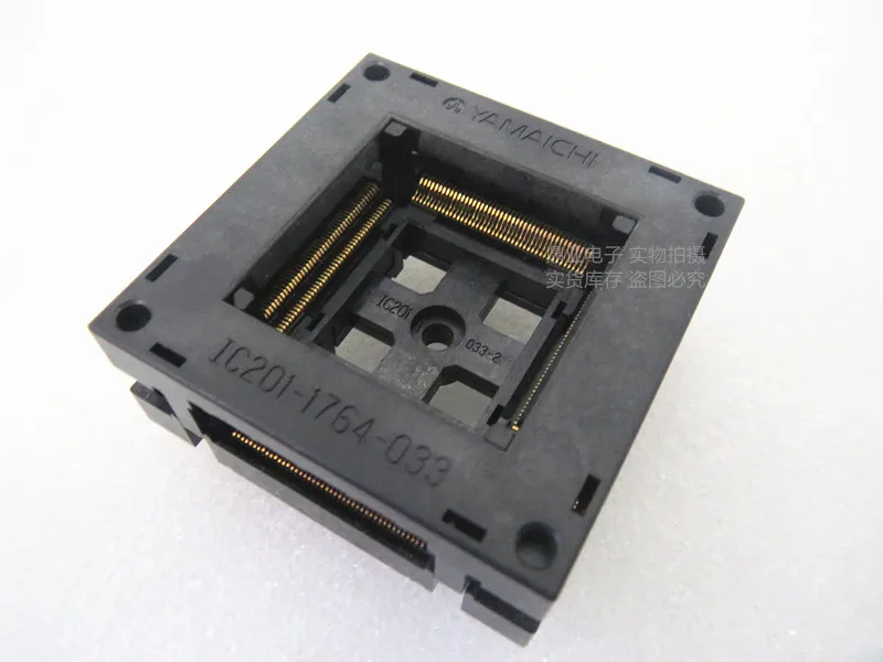 Оригинальный YAMAICHI IC тестовое сиденье LQFP176 IC201 1764 033 горящий программист QFP176 гнездо