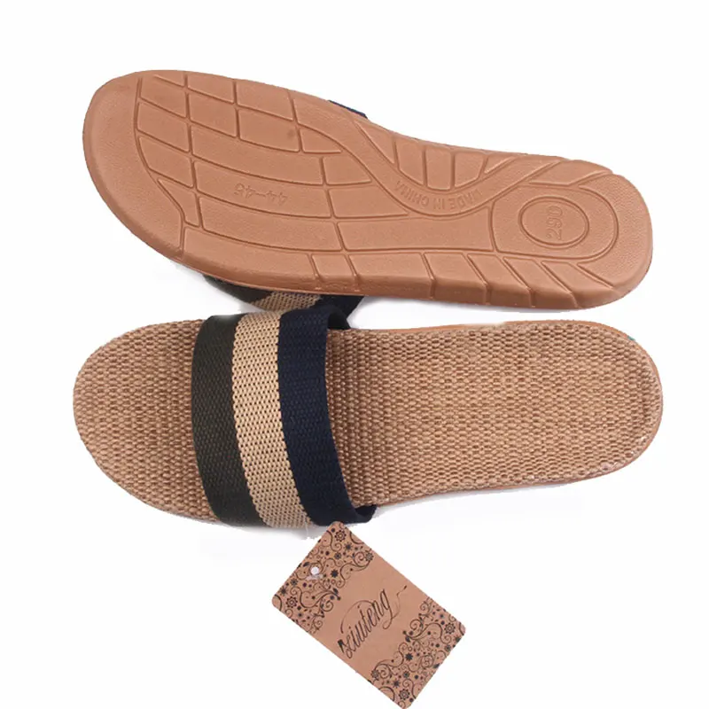 Xiuten/летние тапочки для мужчин Нескользящие дышащие домашние Мужская обувь