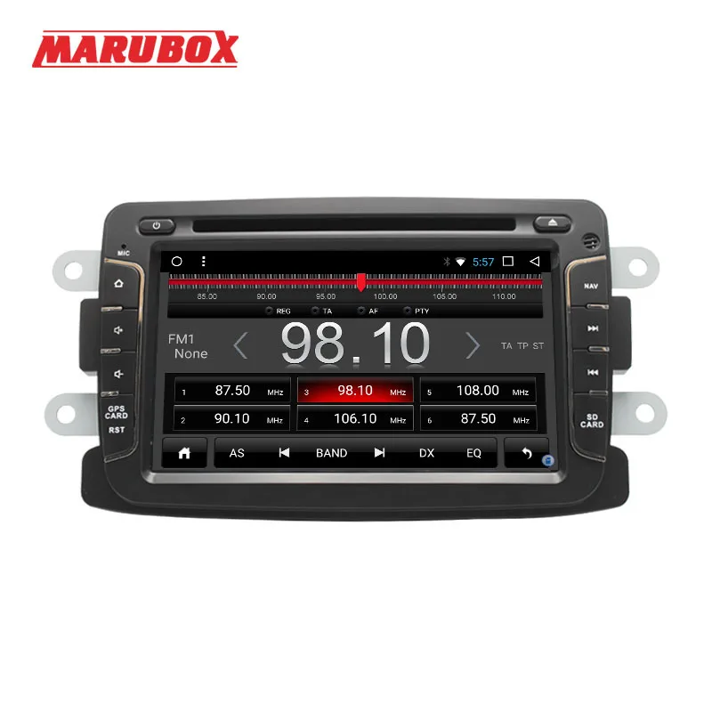 Автомагнитола MARUBOX 7A602DT8 2 Din Android 8 1 для Renault Duster 2010 2015 Logan Sandero GPS Navi