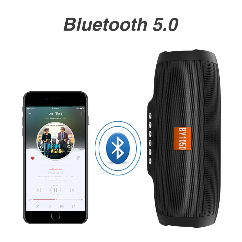 Bluetooth-Колонка nby 1050 портативная с поддержкой TF-карты и USB-накопителя | Электроника