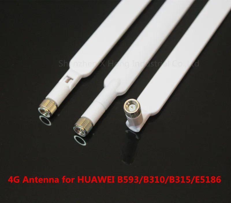 2 шт. B593 5dBi SMA штекер 4G антенна для 4G LTE маршрутизатор B593 E5186 B315 B310 белый черный цвет