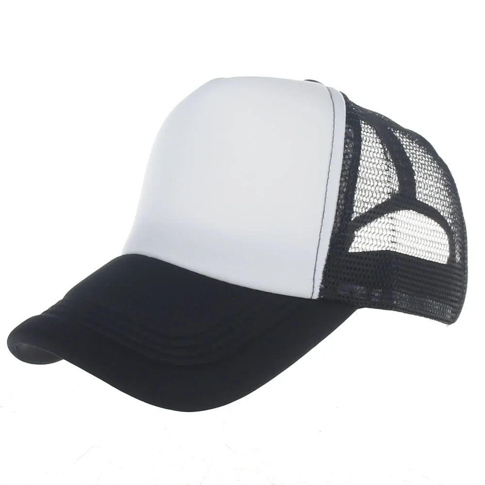 Новая женская флуоресцентная Кепка с сеткой для девочек плоский головной убор