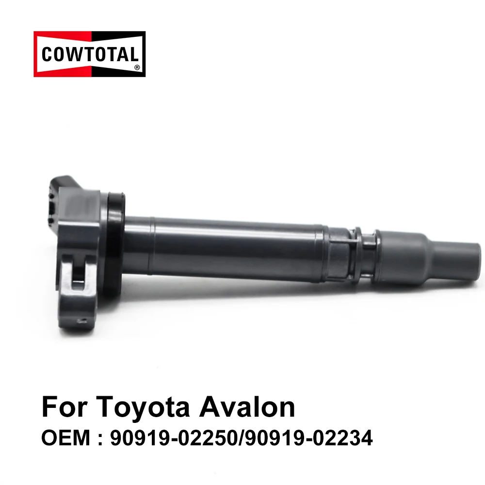 Cowtose Катушка зажигания для Toyota Avalon Код двигателя 1MZ-FE 2GR-FE 3.0L 3.5L OEM 90919-02234 / 90919-02250