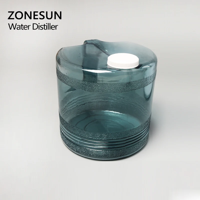 ZONESUN 4L портативный дистиллятор для воды из нержавеющей стали очиститель фильтра