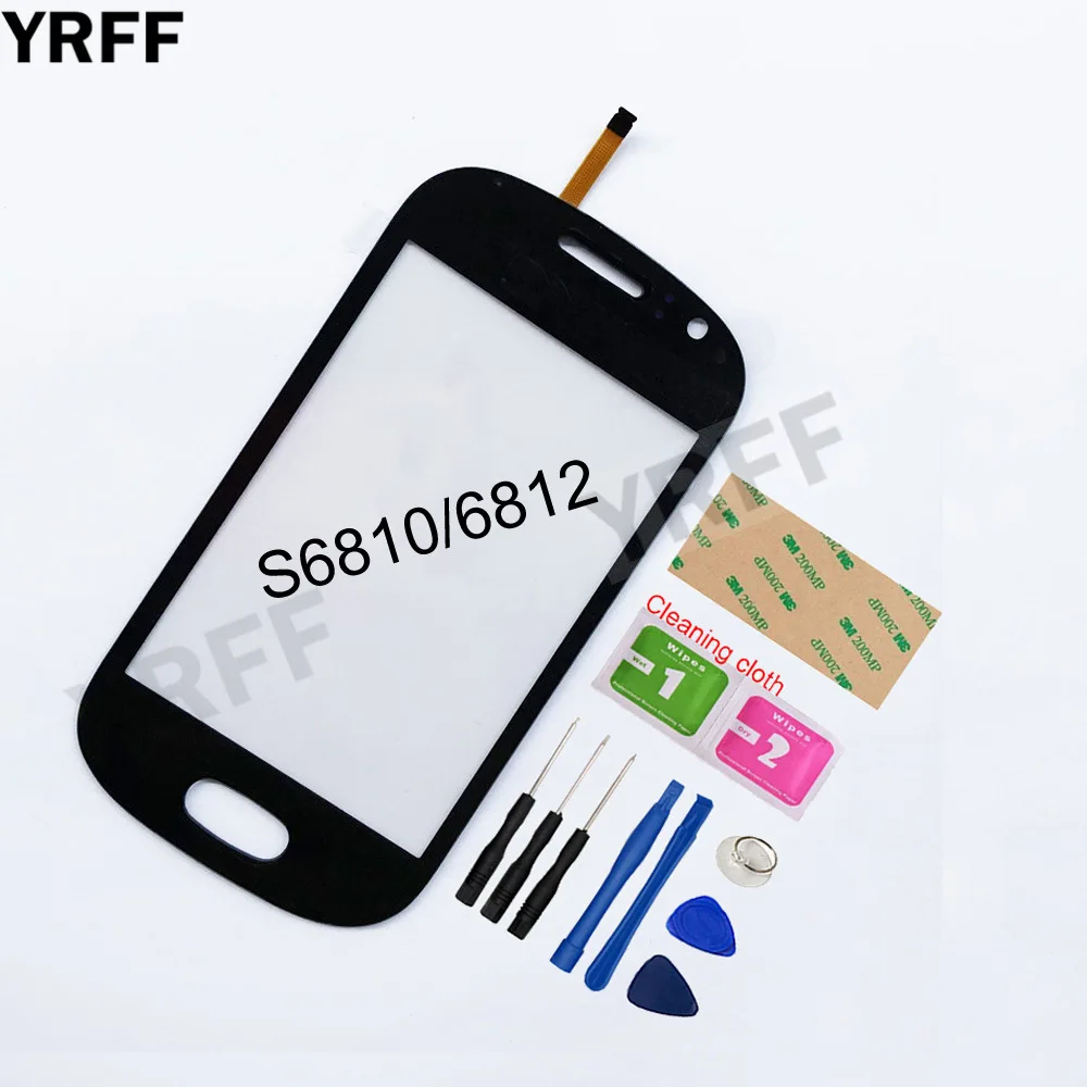Мобильный сенсорный экран для Samsung Galaxy Fame S6810 S6812 дигитайзер сенсорная панель