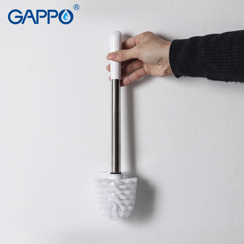 Держатель для туалетной щетки GAPPO белые настенные аксессуары ванной комнаты