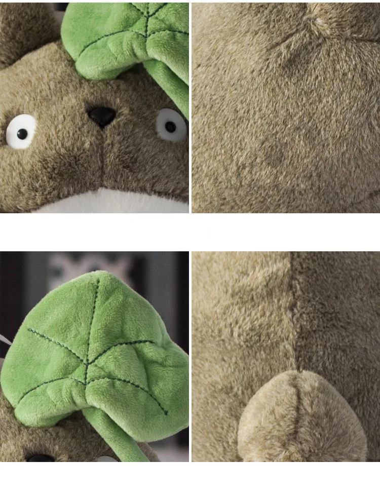 Мой сосед Тоторо плюшевая игрушка милая мягкая кукла тонари модель no Totoro с