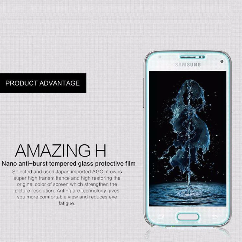 For Samsung Galaxy S5 Tempered Glass Thin HD Clear Screen Protector Film protective glass on the for samsung s5 SRLEEKING | Мобильные