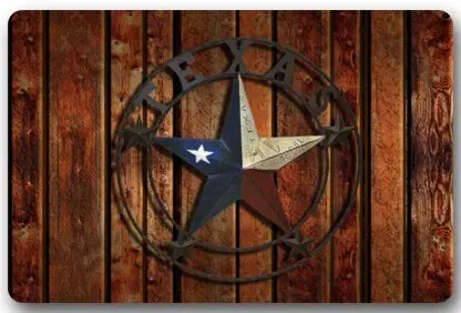 Заказная подушка безопасности Texas West Star коврик для входа ковер