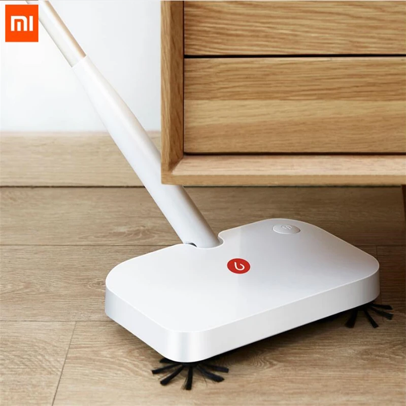 Xiaomi YJ Беспроводная портативная подметальная машина с двойной щеткой, интеллектуальная подметальная машина, очиститель пола с 30 шт заменяет нетканый материал