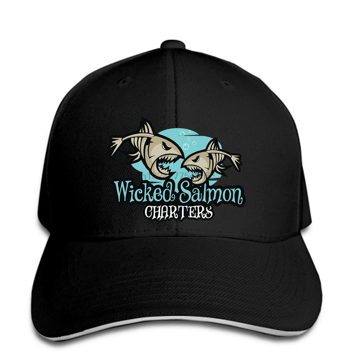 Мужская бейсболка Vancouver Salmon charers Wicked кепка с логотипом женский солнцезащитный