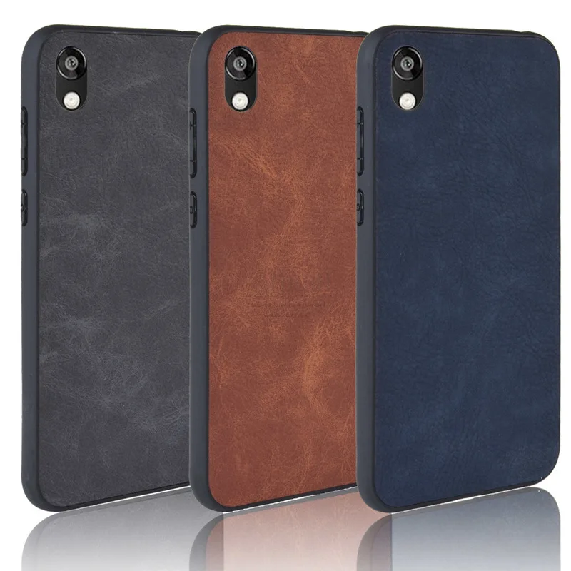 New Fashion PU leather Back Cover For Huawei Honor 8S Y5 2019 Case Silicone Soft Edge TPU Inside Cute Mobile Phone Bags Fundas | Мобильные