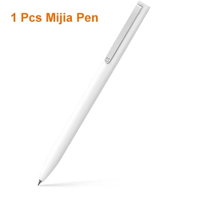 1 pen Xiao mi jia Sign Pen 9,5 мм ручка для подписи PREMEC гладкая швейцарская сменная ручка mi Kuni японская черная ручка mi для офиса и дома - Цвет: 1 pen