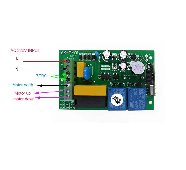 433 м AC220V 220 В интеллектуальный цифровой RF беспроводной переключатель системы