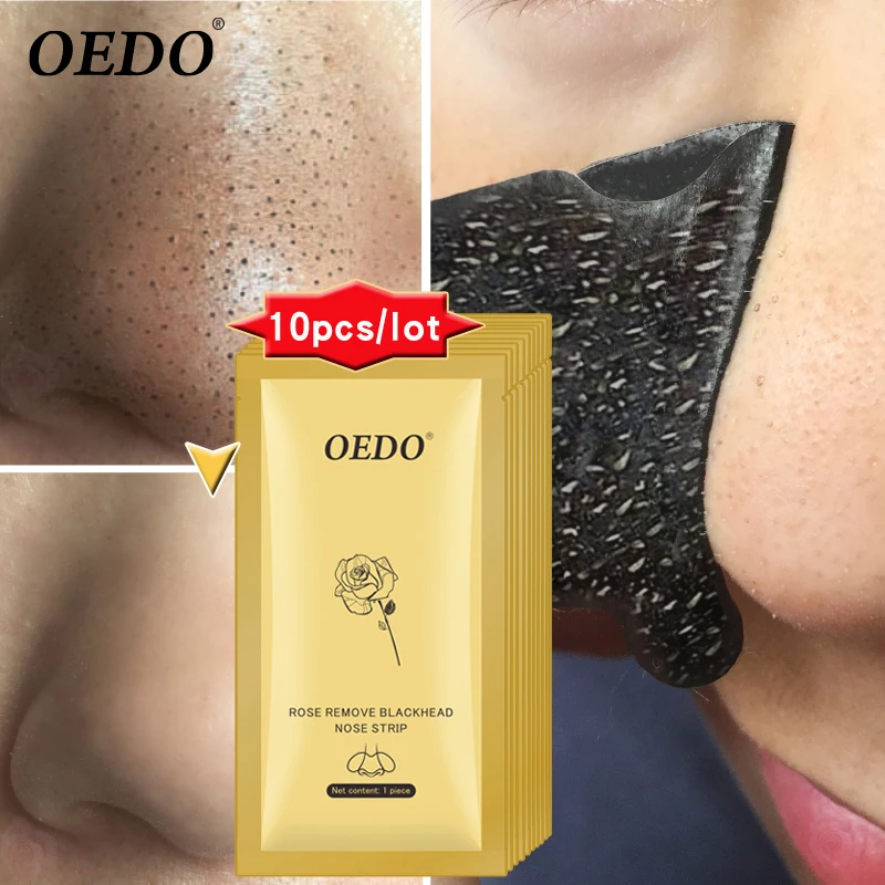 Средство для удаления черных точек на носу OEDO маска ухода за акне черная