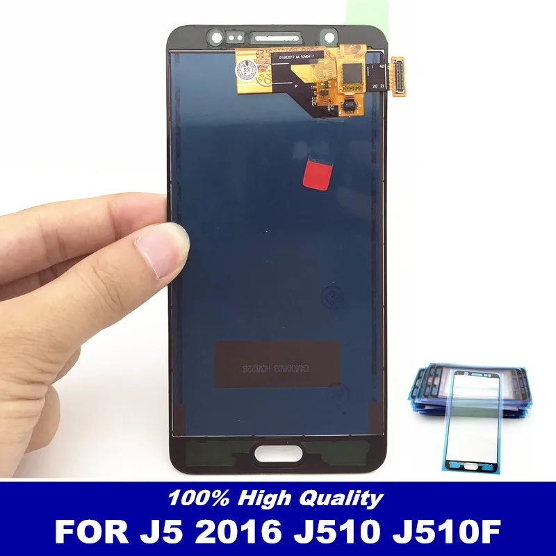 Замена датчика для J510F LCDS Samsung Galaxy J5 2016 j510 J510FN J510M J510G телефонов ЖК дисплей