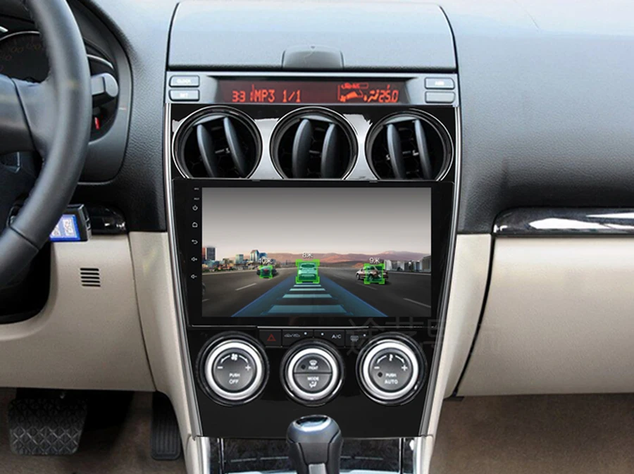 

Asvegen 9'' Autostereo Android Quad Core Car DVD Player For Mazda 6 2006-2015 GPS Navigation Radio Audio Touch Screen Multimedia