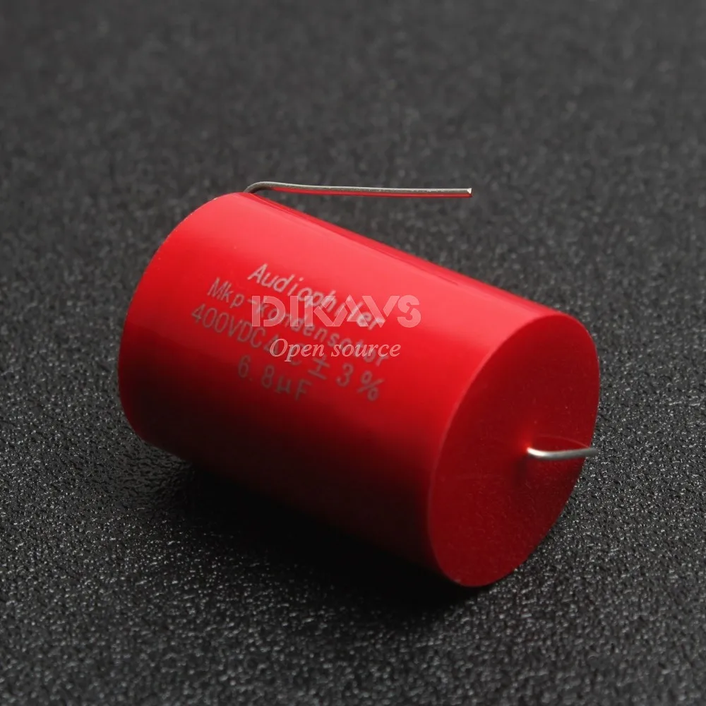 1 шт. Audiophiler осевой MKP 10 мкФ 400 В DC HIFI DIY аудио конденсатор для ламповых гитарных усилителей