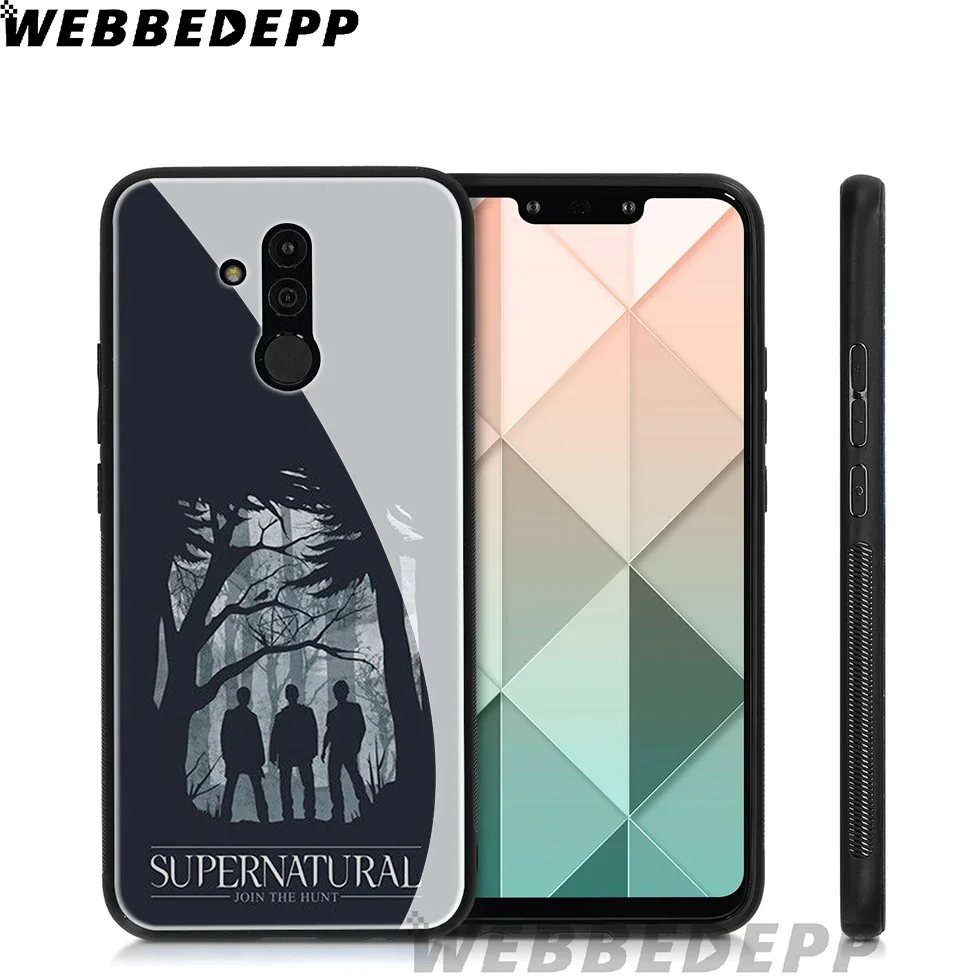 Чехол WEBBEDEPP из закаленного стекла для ТВ-шоу Huawei Mate 20 P20 P10 P Smart 2019 2018 &amp Honor 10 9 8X 7A Lite