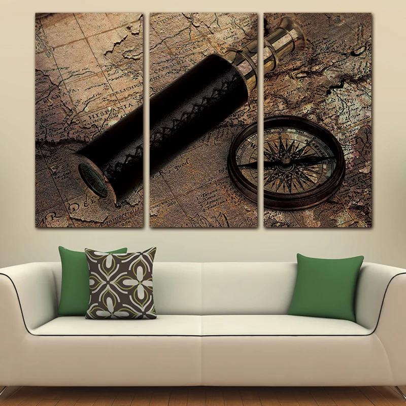 Canvas Painting home decoration painting art canvas and prints map on Wall Art Picture posters no frame | Дом и сад