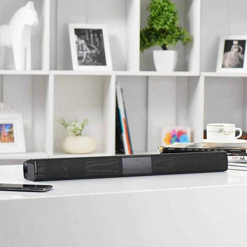 VTIN 4 драйвера беспроводной динамик Саундбар 3D стерео объемный звук Bluetooth динамик s для ТВ домашнего кинотеатра с пультом дистанционного управления и RCA