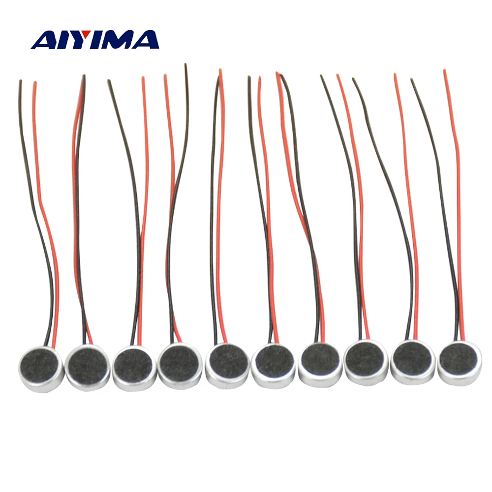 AIYIMA 10 шт мини микрофон аудио динамик s 6022 SG всенаправленный Высокая