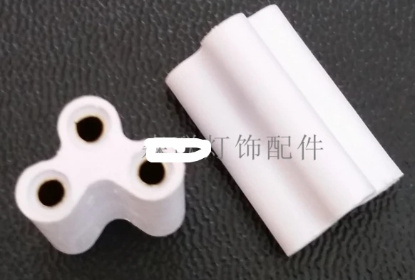 3-контактный T8 светодиодный светильник трубка Кронштейн Разъем аксессуары |