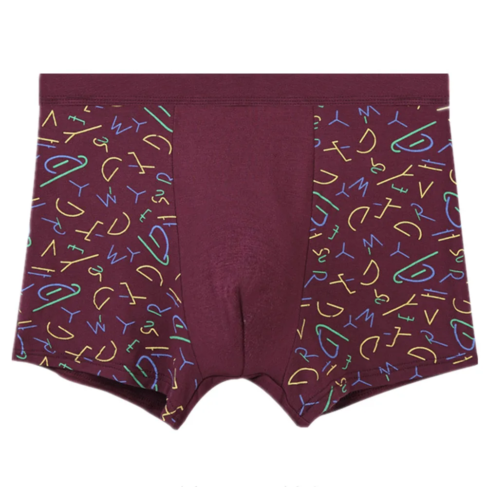 Новинка 2019 мужские Бамбуковые Боксеры индивидуальное бамбуковое волокно с