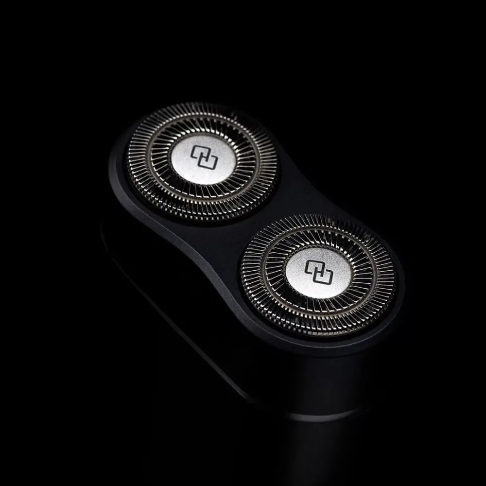 Xiaomi Youpin портативный Электрический бритье компактный размер двойная головка вращается моющийся сухой влажный бритвенный USB-C зарядным портом