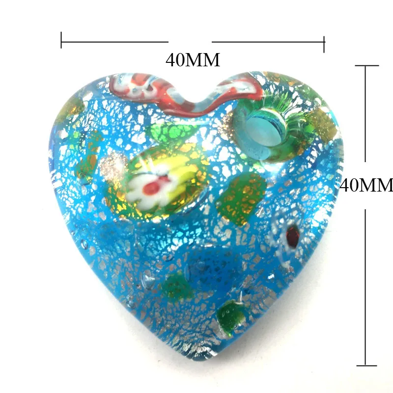 Лидер продаж европейские Подвески в виде лампворк 2 шт./лот стеклянные подвески