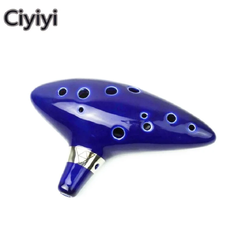 Экшн фигурки Legend of Zelda 12 отверстий окарина керамика альт с игрушки Мультяшные Ocarina