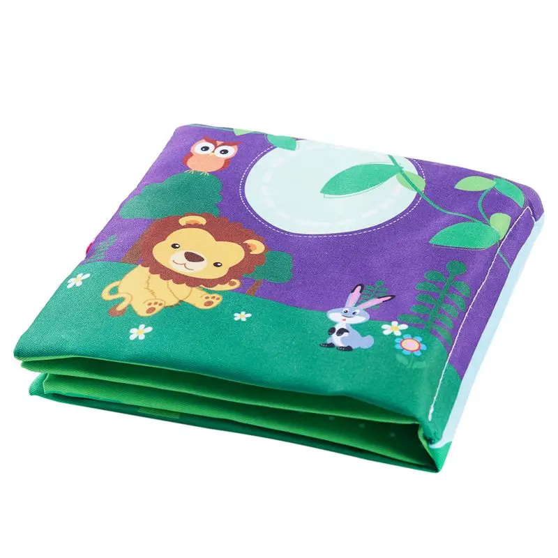 

Soft Baby Cloth Book Early Educational Newborn Crib Toys for 0-36 Months Infants #4