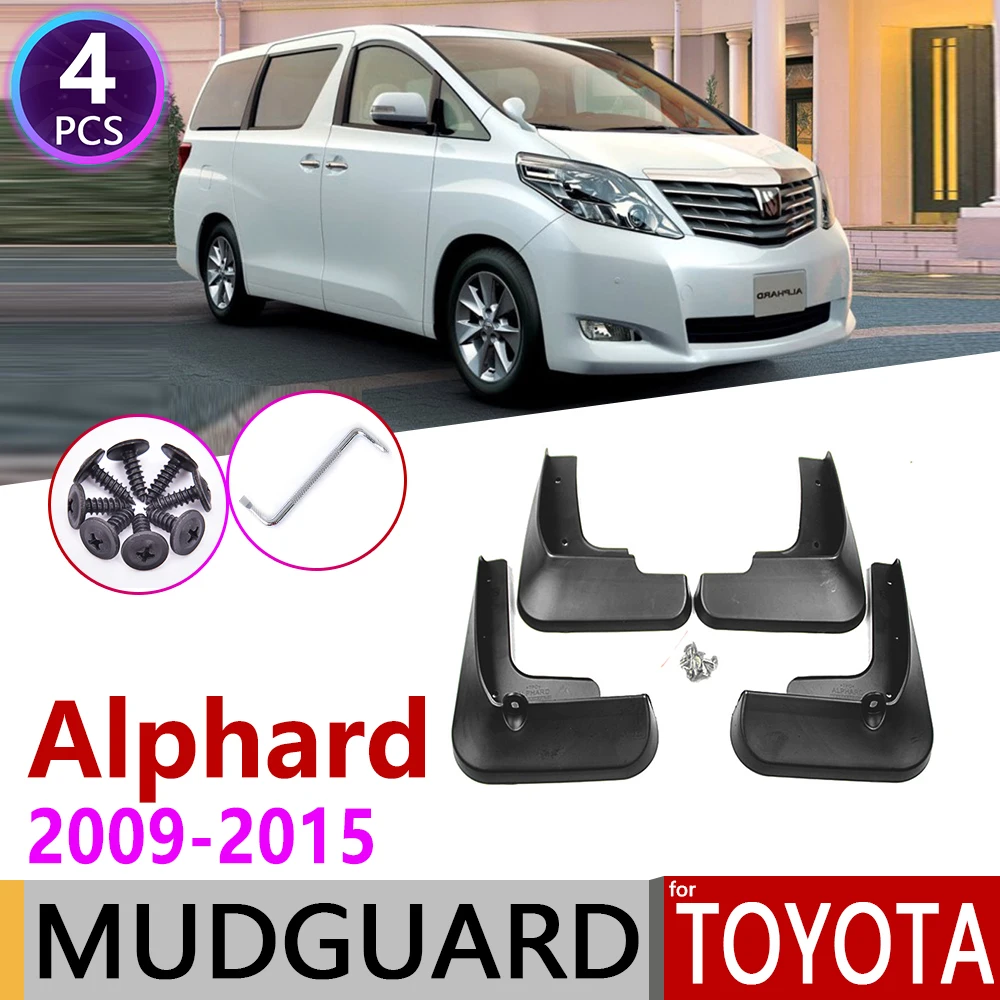 

Car Mudflap for Toyota Alphard AH20 2009~2015 Fender Mud Guard Flap Splash Flaps Mudguards Accessories 2010 2011 2012 2013 2014