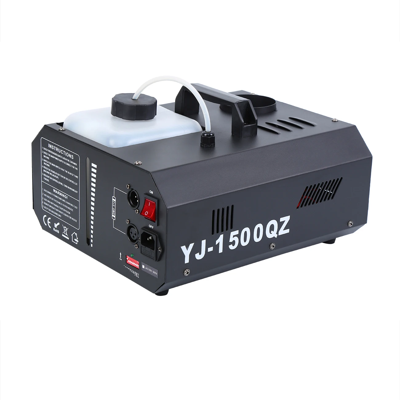 Тумана дым машина Fogger Up пульт дистанционного управления DMX 1500 Вт 220 В DJ вечерние