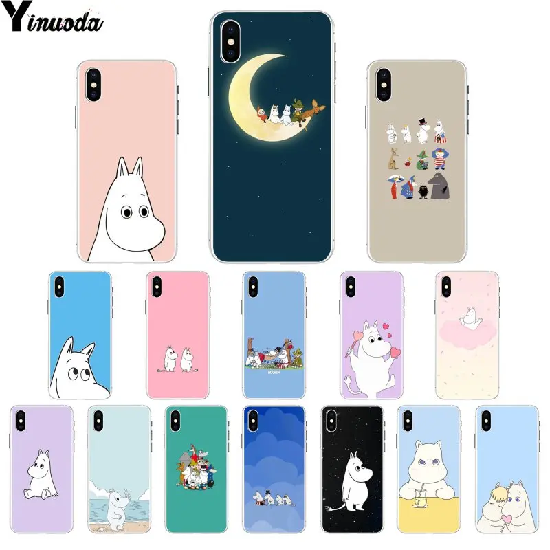 Yinuoda Hippo милый мультяшный клиент высокого качества чехол для телефона iPhone X XS MAX 6 | Отзывы и видеообзор