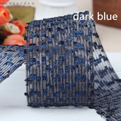 Kewgarden 40 мм 4 см пустотелая пряжа Вуаль ленты DIY аксессуары для банта атласная лента