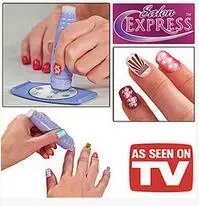 Набор для штамповки ногтей DIY и скребка 5 стилей трафарет пальцев набор печати