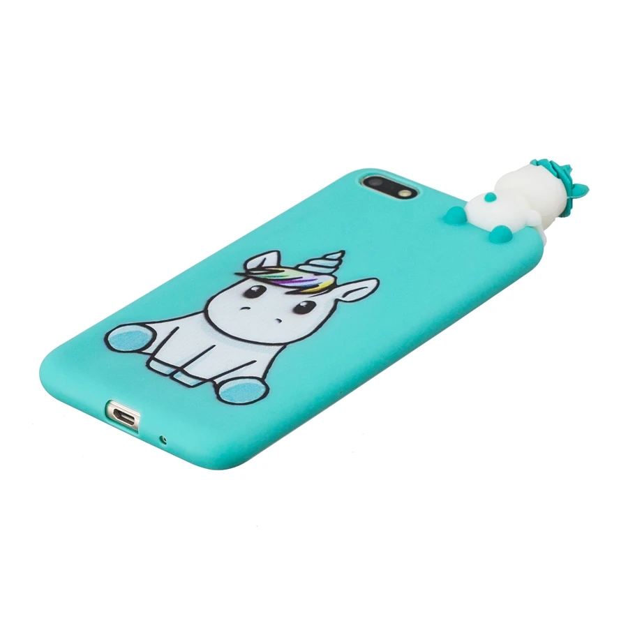 Y52018 чехол для телефона s для huawei Y5 чехол для Fundas huawei Y5 Prime чехол с единорогом пандой